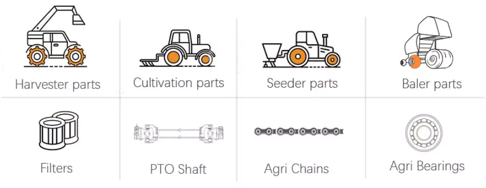 R132544 Customized Strap Drawbar Agricultural Machinery Parts For John Deere Combine Harvester