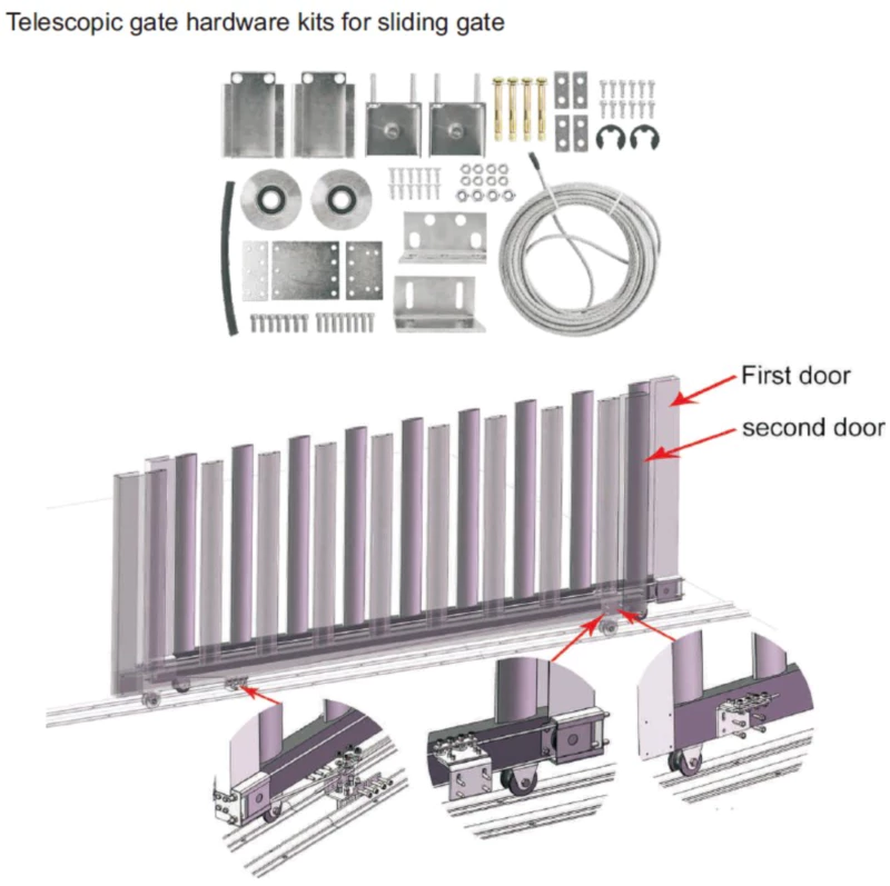 C2201 Automatic sliding gate motor sliding gate opener for 2000kg