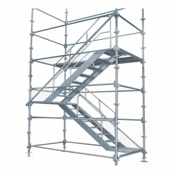 1.5m Hot Dip Galvanized Steel Stairway For Kwistage System Scaffolding