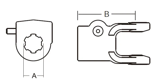 1 Series PTO Shaft - Replacement of Bondioli & Pavesi PTO Shaft