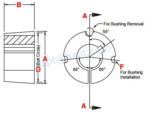 3030 Taper Lock Bushings