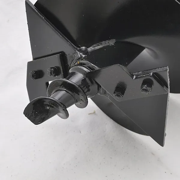 12 Inch Compact Post Hole Auger for Tractor 3 Point Post Hole Diggers with 2" Round Shaft