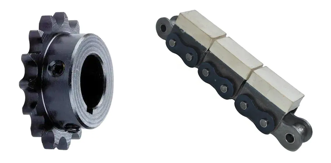12A-G1 Rubber Top Roller Chain