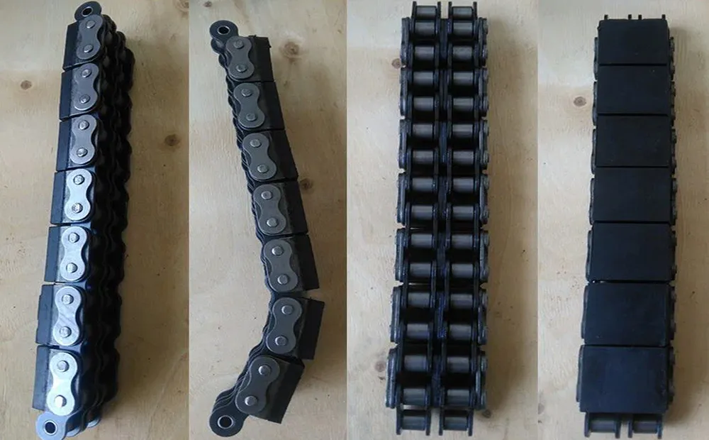 12B-G2 Rubber Top Roller Chain