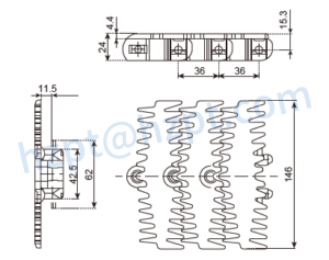 Flexible Chains for 83A 83B 83C 103A 140A3 104A4 146A
