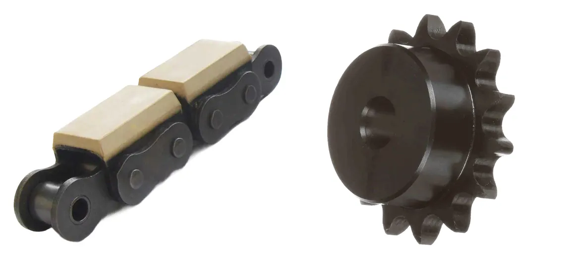 16A-G1 Rubber Top Roller Chain