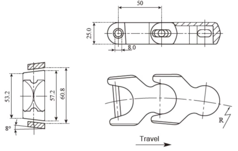 Plastic Multiflex Chain Replacement Of System Plast 1701