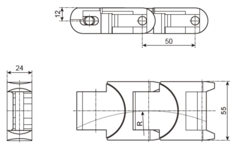 Plastic Multiflex Chain Replacement Of System Plast 1775