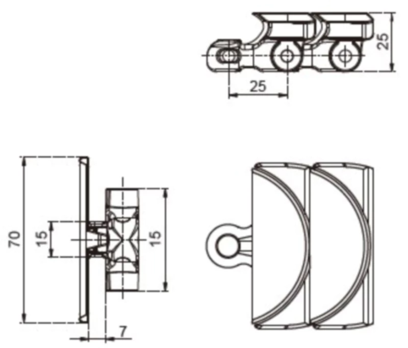 Plastic Multiflex Chain Replacement Of System Plast 1765