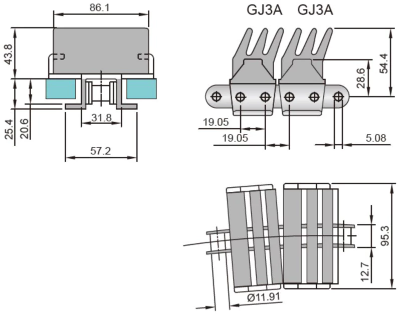 Plastic Conveyor Chains With Snap On Gripper Replacement Of System Plast 1873GJ3A - K375