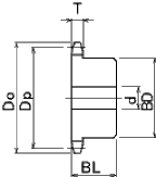 EX Standard Sprockets B Type EX140B
