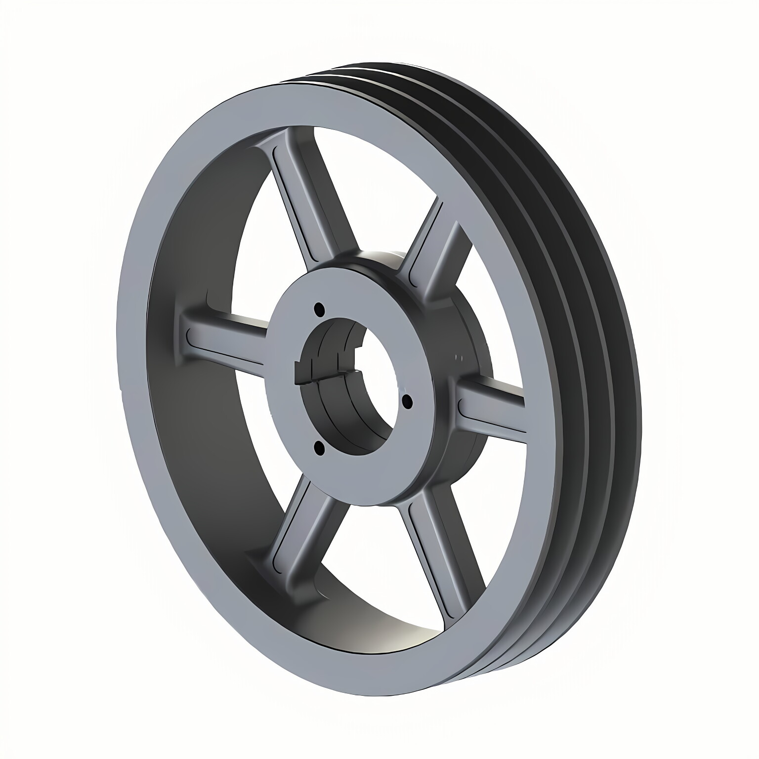 1TC Series Cast Iron Sheaves with Split Taper Bushings for Use with All "C" Section Belts