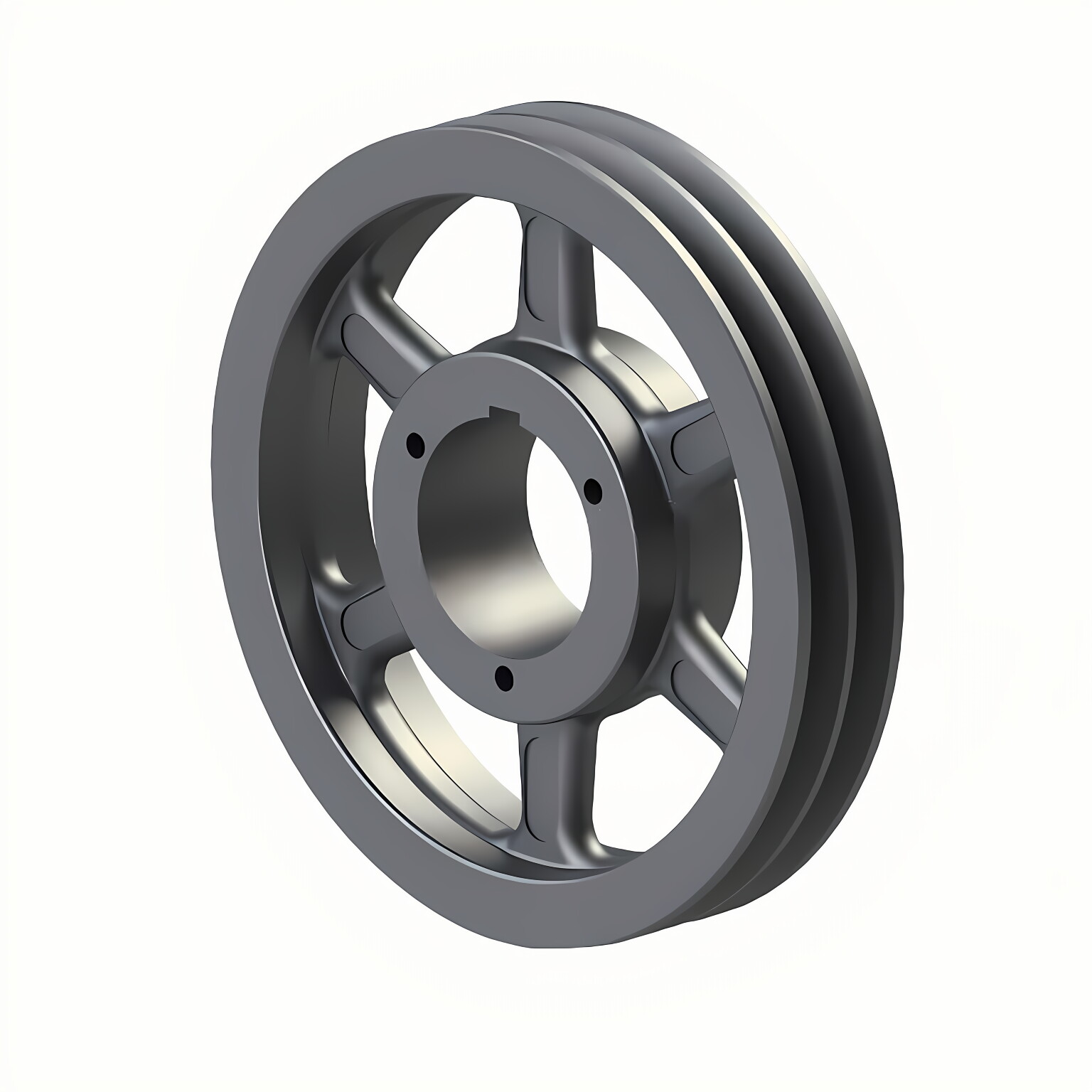 1TC Series Cast Iron Sheaves with Split Taper Bushings for Use with All "C" Section Belts