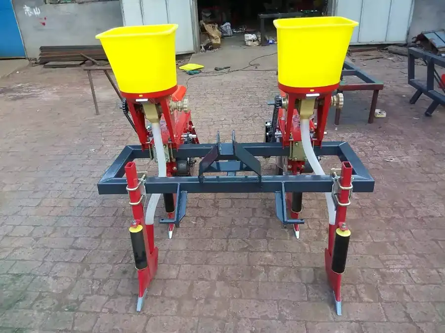 Tractor Farm Mounted 2 Rows Corn Planter Corn Seeder