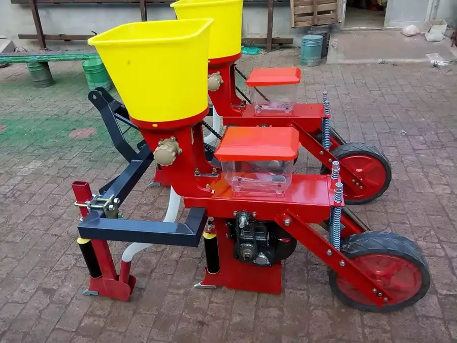 Tractor Farm Mounted 2 Rows Corn Planter Corn Seeder