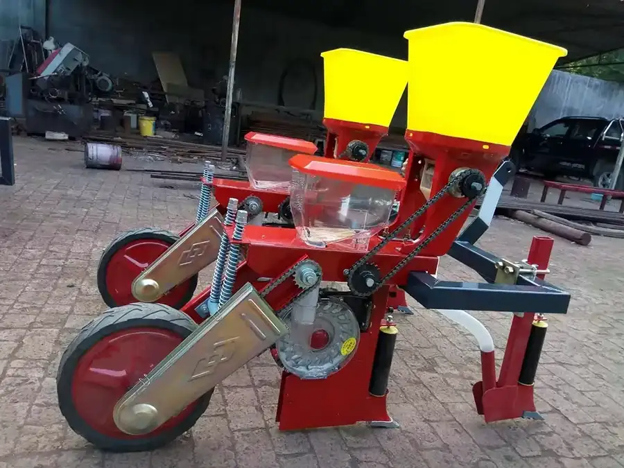 Tractor Farm Mounted 2 Rows Corn Planter Corn Seeder