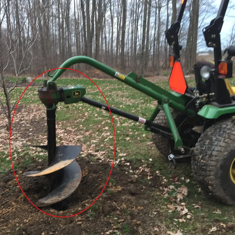 24 Inch Heavy Duty Post Hole Auger for Post Hole Digger