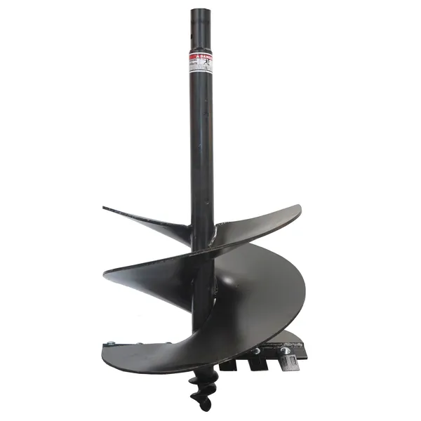 9 Inch Compact Post Hole Auger for Tractor 3 Point Post Hole Diggers with 2" Round Shaft