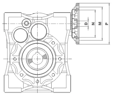 EPWG Series Helical-Worm Gear Units