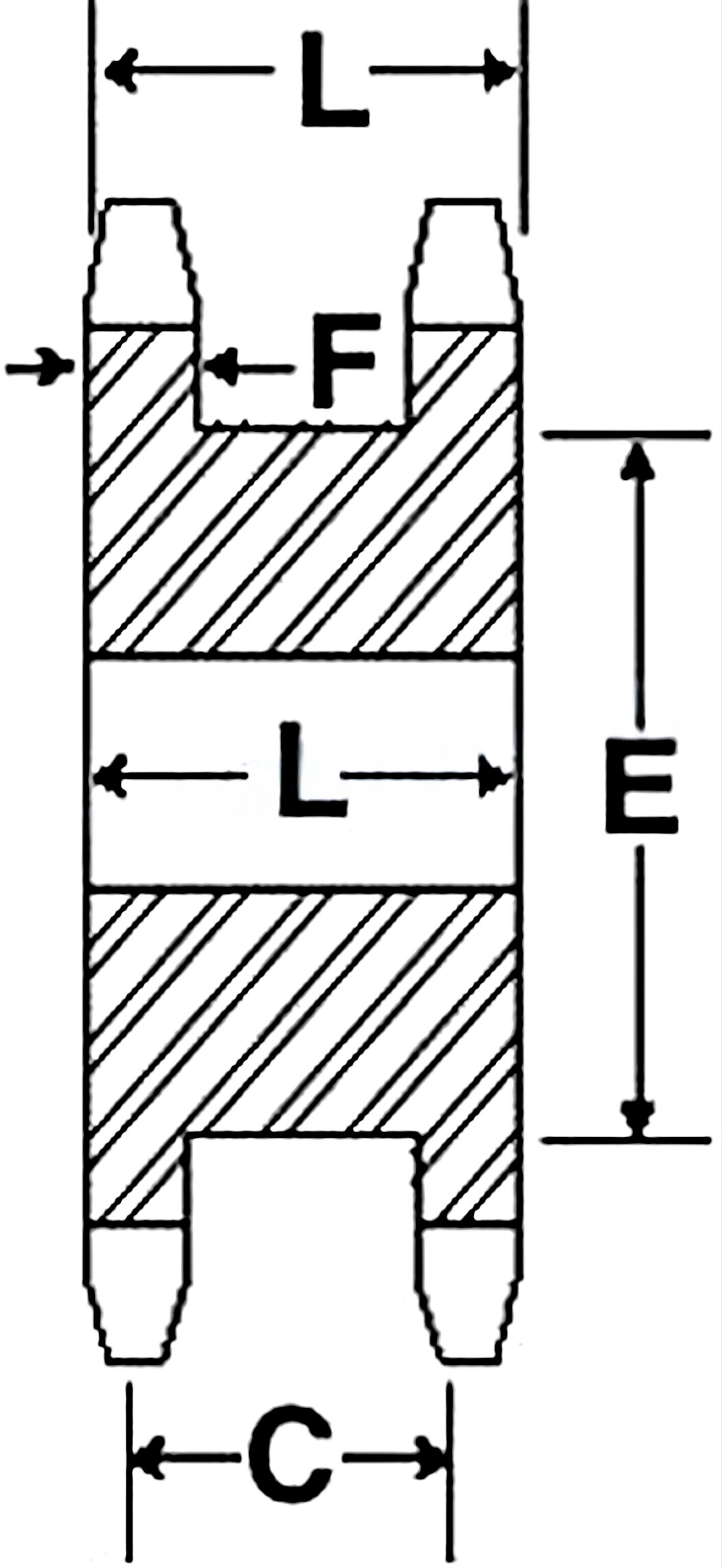 Double Single Metric Sprockets