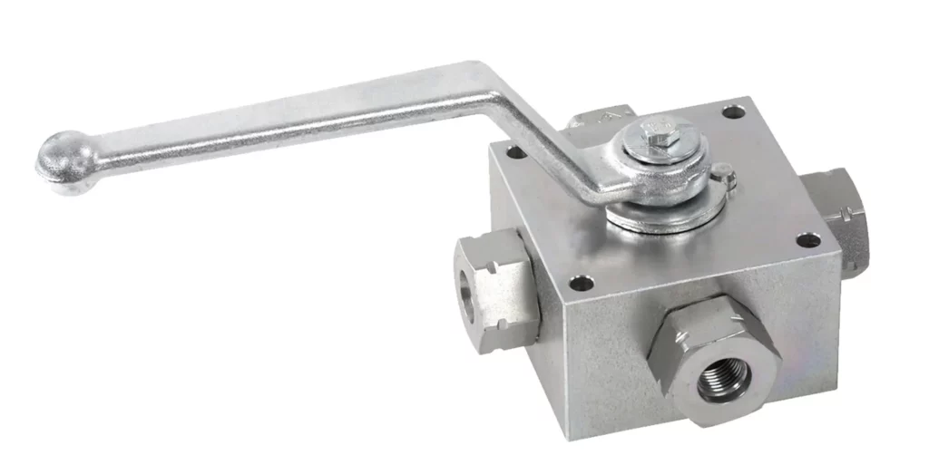 4KH Series 4-way Hydraulic Ball Valves