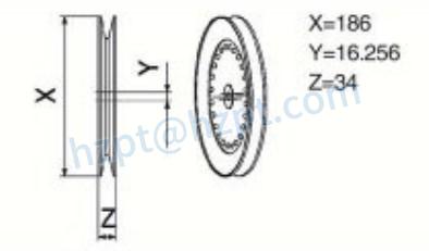 AN15237 Idler Pulley John Deere & Case-IH Cutting Platforms