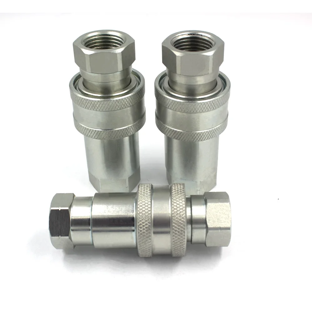 ISO5675 series 1 inch Ball Valve Type Parker 4000 hydraulic hose connection types & 1 inch quick connect hose fittings