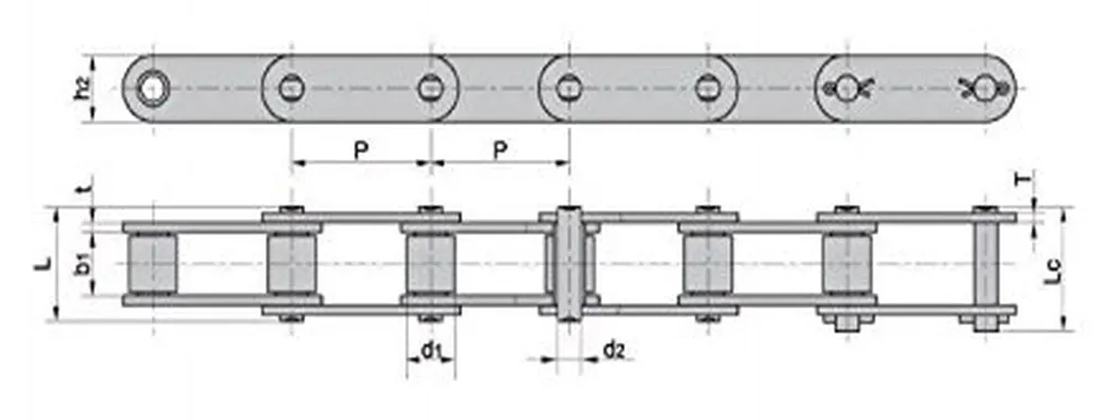 81X Chain 81X Conveyor Chain 81X Lumber Conveyor Chain