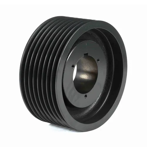 8V Series Cast Iron Eight-Groove Pulley Sheaves with Split Taper Bushings