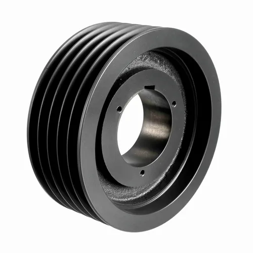 8V Series Cast Iron Five-Groove Pulley Sheaves with Split Taper Bushings