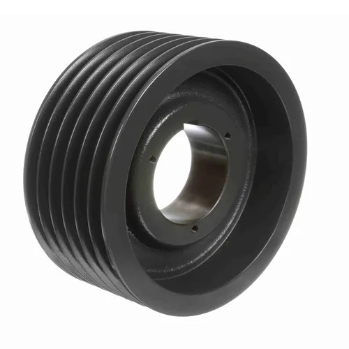 8V Series Cast Iron Six-Groove Pulley Sheaves with Split Taper Bushings