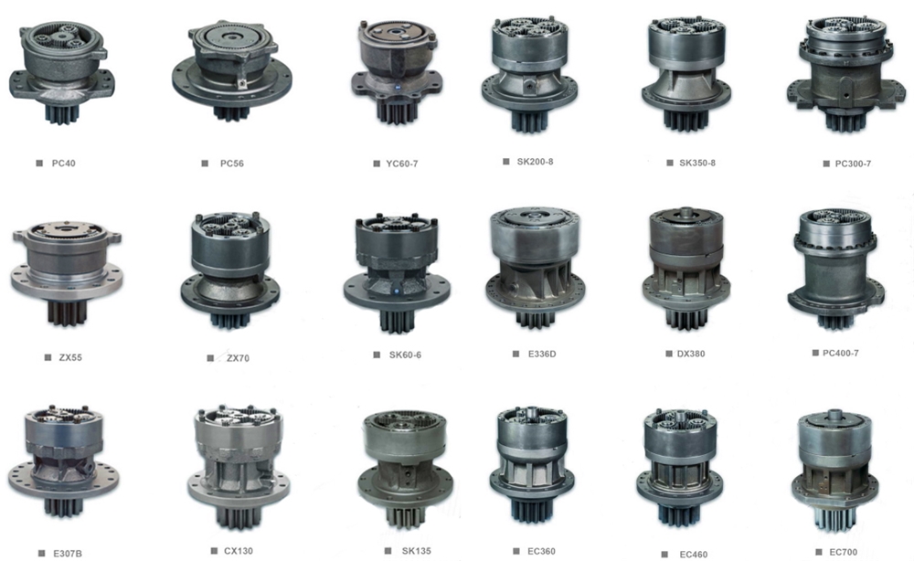 excavator swing reduction gearbox apply for Hyundai R130