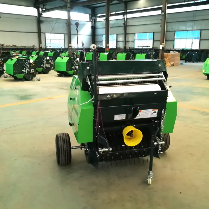 Mini Round Baler and Wrapper for Sale