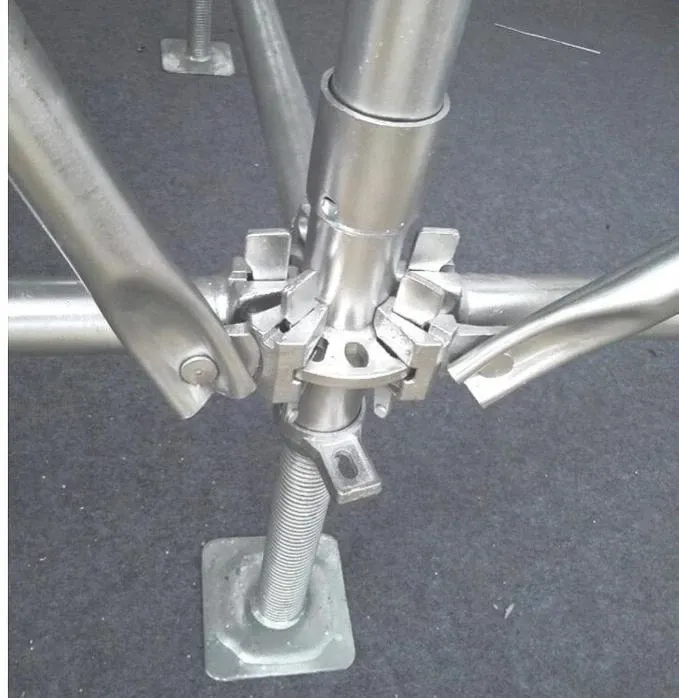 Adjustable Leveling Galvanized Screw Jack With Base Plate