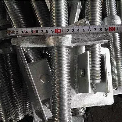 Adjustable Leveling Galvanized Screw Jack With Base Plate