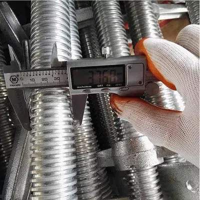 Adjustable Leveling Galvanized Screw Jack With Base Plate