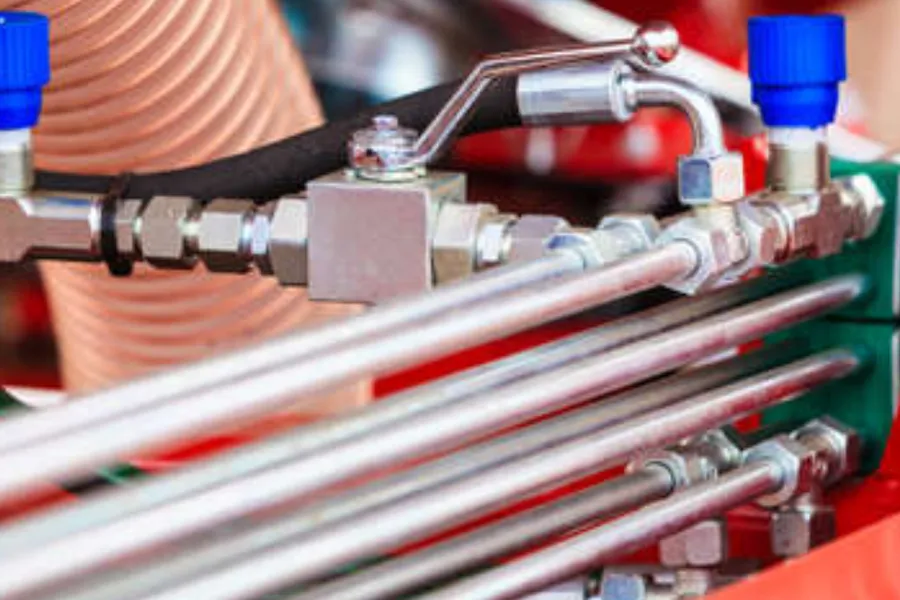 Adjustable Lock Nut Branch Tee-TEE-UNF Hydraulic Fittings