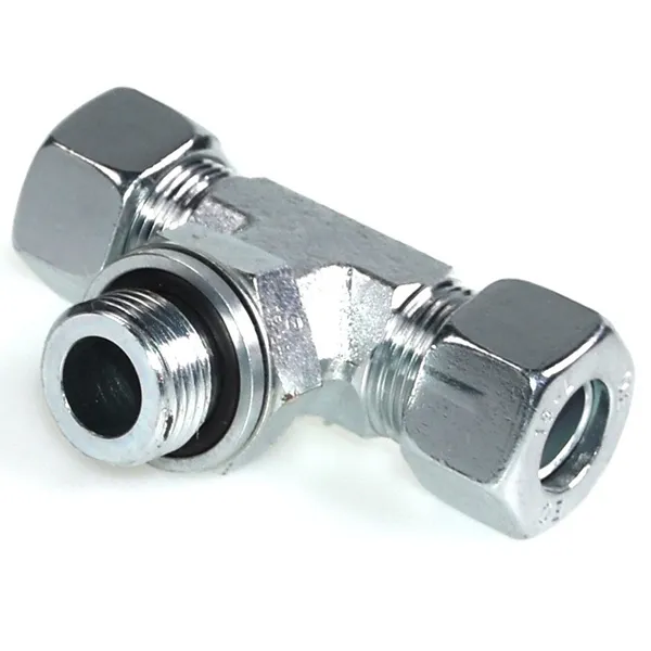 Adjustable Lock Nut Branch Tee-TEE-UNF Hydraulic Fittings