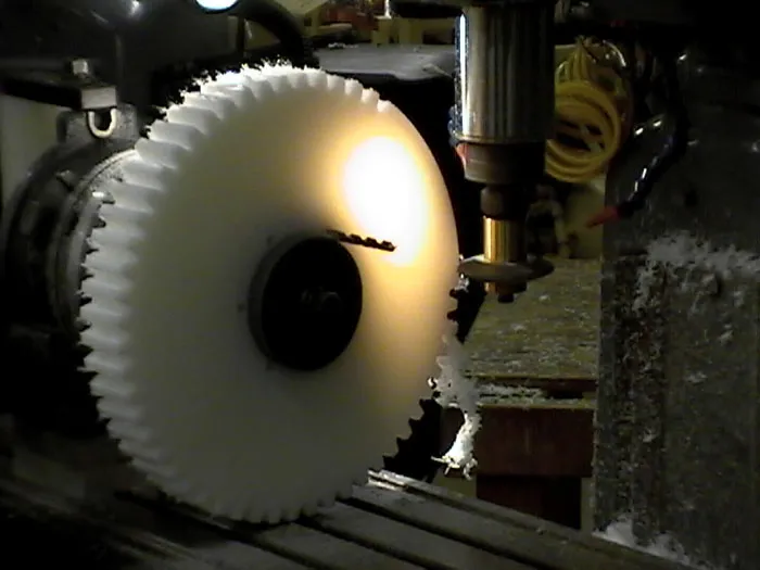 Plastic Double Spur Gear