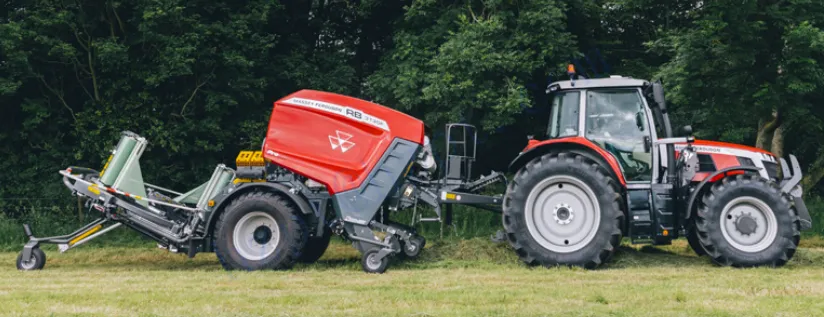 RDF-EALP-O2 Series Electric Drive Piston Pumps Lubrication Pump for AGCO MF RB3130F Baler Replacement of BEKA 10138503/AZU/AZUL