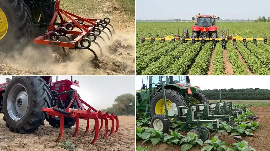 Hot Sale Chisel Plough Tractor Deep Loosening Cultivator Machine Tiller