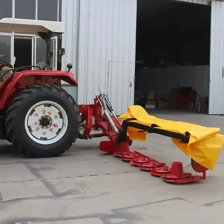 New design grass cutting machinery disc mower 3 disc for sale