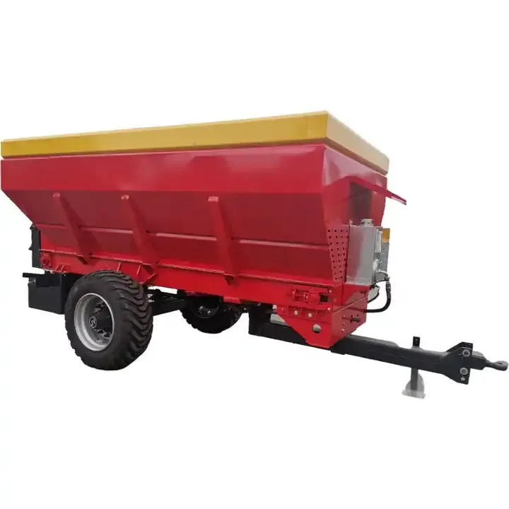 Farm equipment tractor trailed truck manure spreader for sale