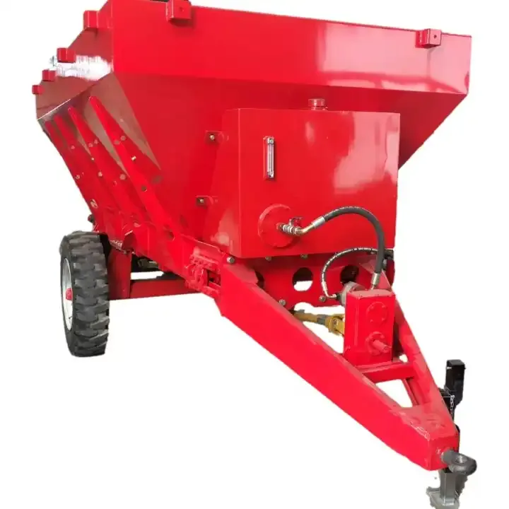 Farm Fertilizing Machinery Tractor Trailed Truck Manure Spreader for Sale