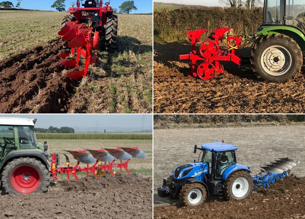 Agricultural Machinery 3 Bottom Flip Plow