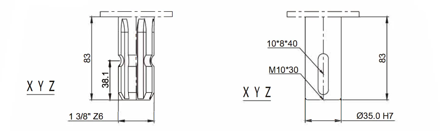 Agricultural Gearbox-Replacement of Bondioli & Pavesi 2061