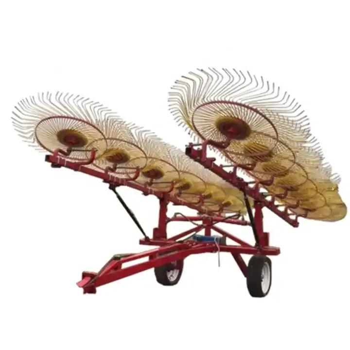 Tractor Implement Hay Rake Rotary Hay Rake for YTO Tractor