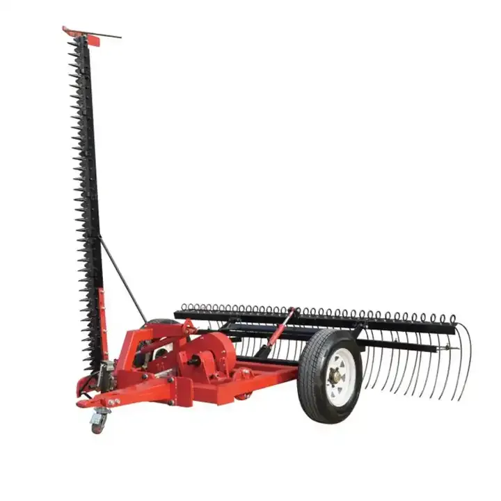 Agricultural Machine Finger Wheel Rake 4 Disc Wheel Rake For Farm Field