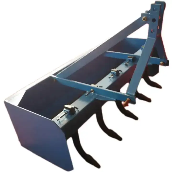 Compact tractor linked farm levelling machine land leveler rake for sale