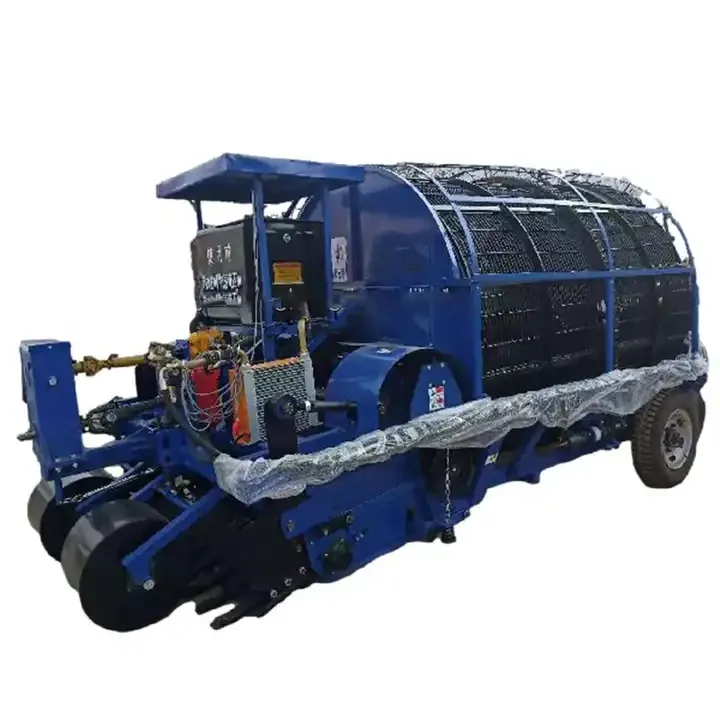 Small Trailer Gasoline Grain Suction Machine: The Ultimate Agricultural Corn and Rice Grain Harvester